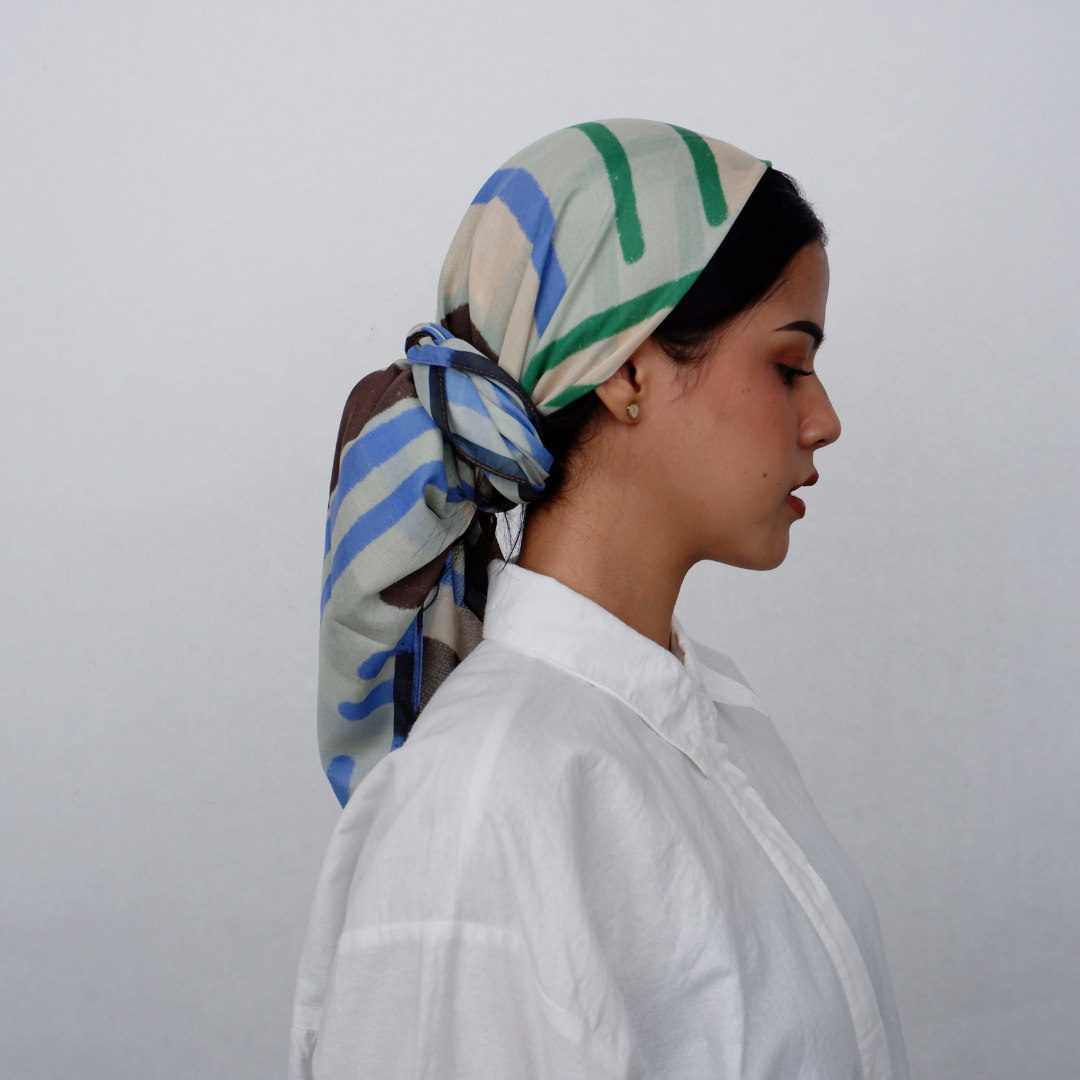 Big Scarf  - Retro Stripes (Pre-order)