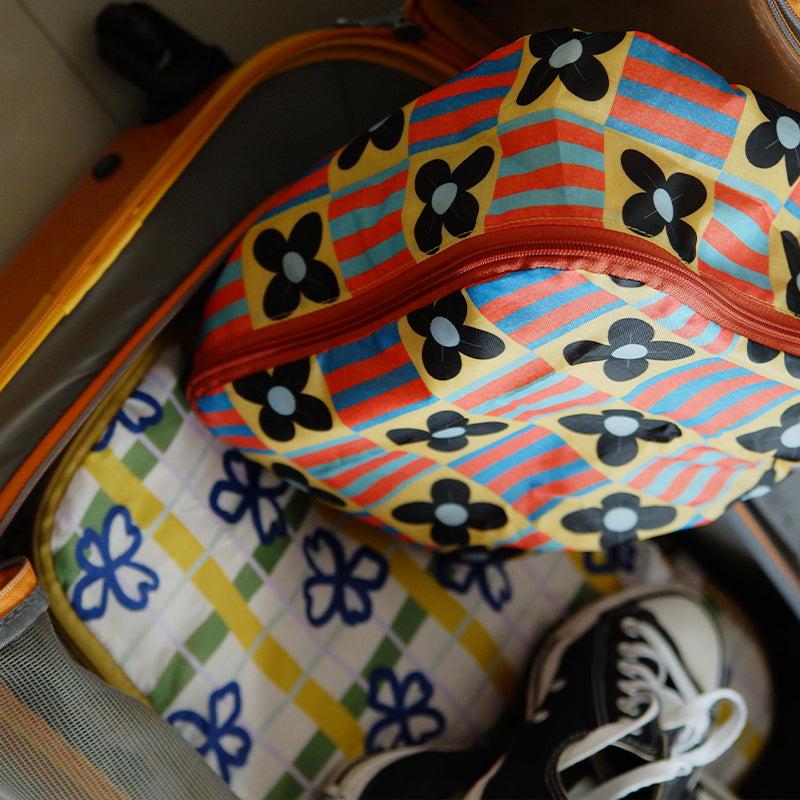 Si Kotak - Plaid Beige