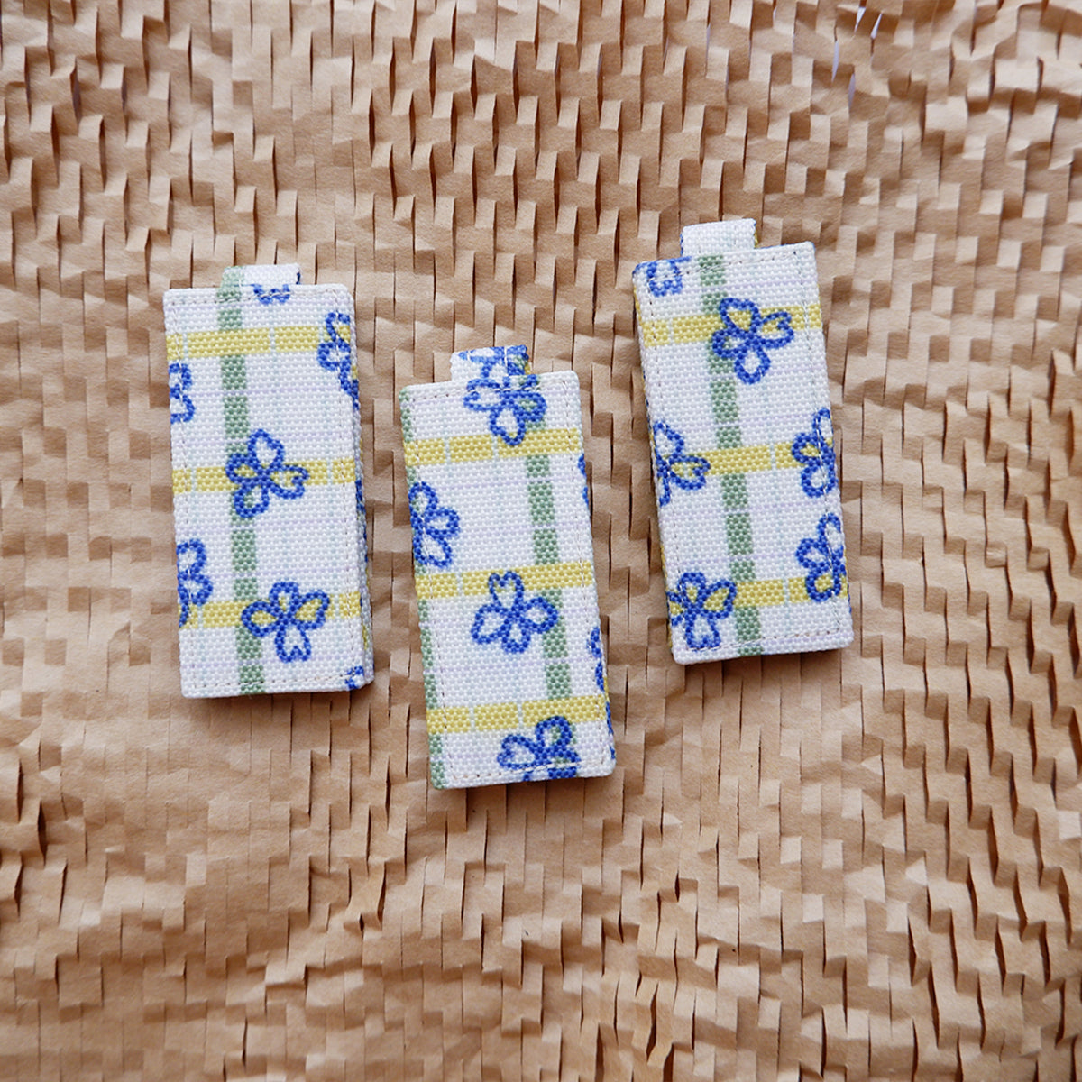 Magnetic Bookmark - Plaid Yellow