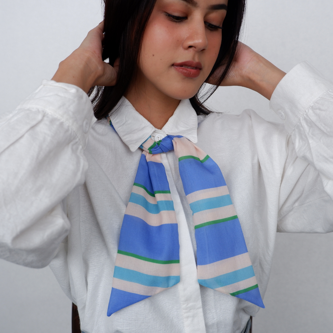 Skinny Scarf (Twilly) - Stripes