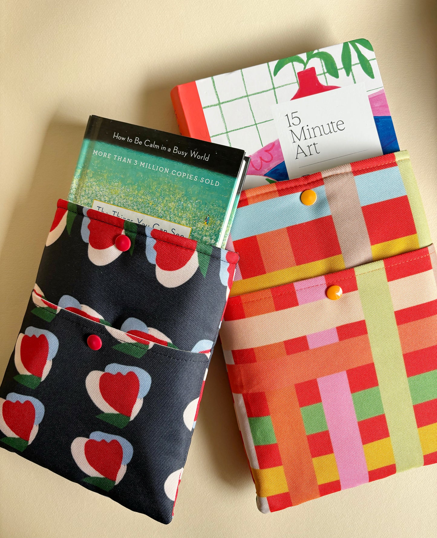 Book Sleeve - Plaidfull