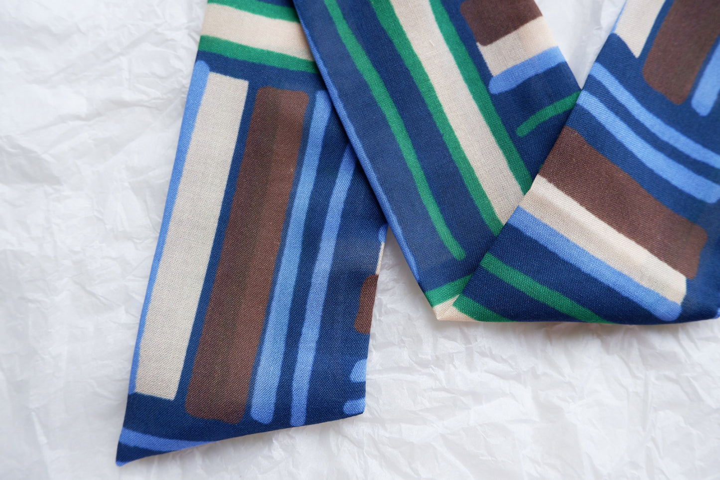 Skinny Scarf (Twilly) - Stripes #1