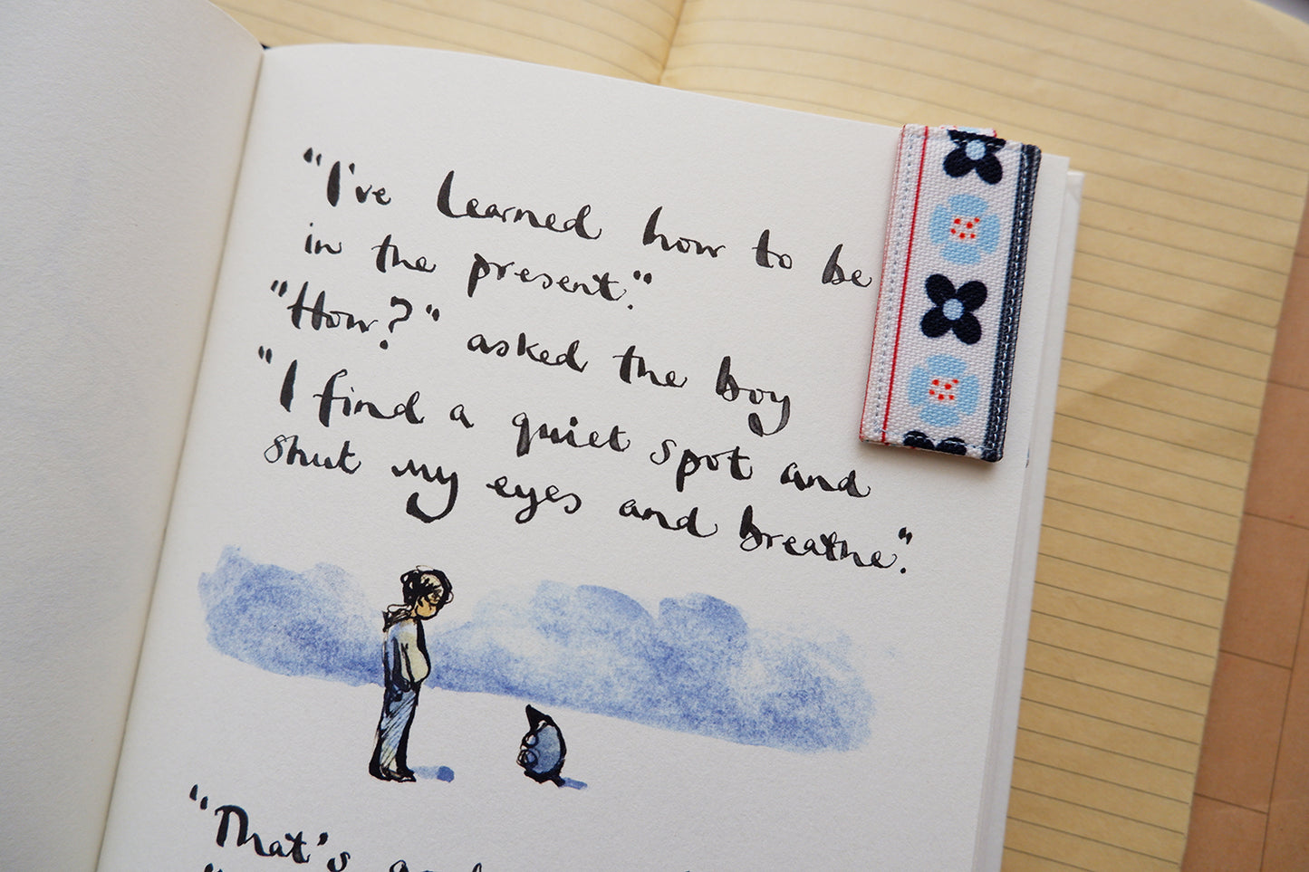 Magnetic Bookmark - Say stripes