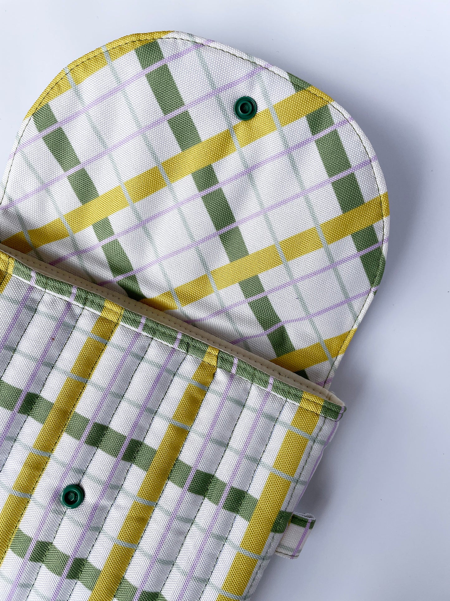 Laptop Sleeve (13+)  - Yellow Beige Stripe