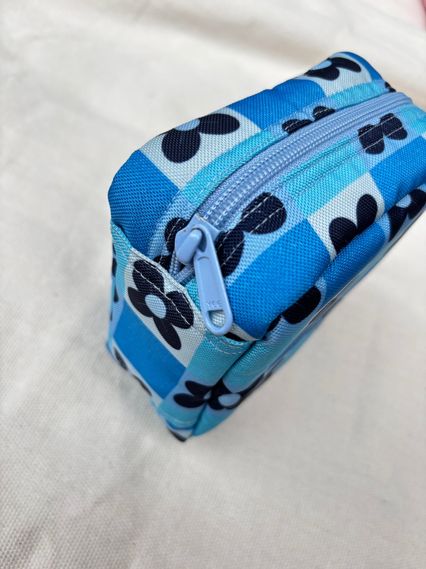 Cosmetic Pouch - Blue Petal