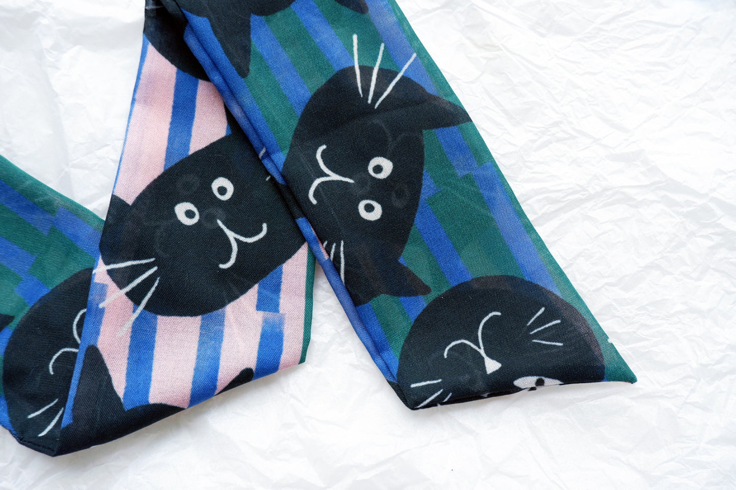 Skinny Scarf (Twilly) - cat