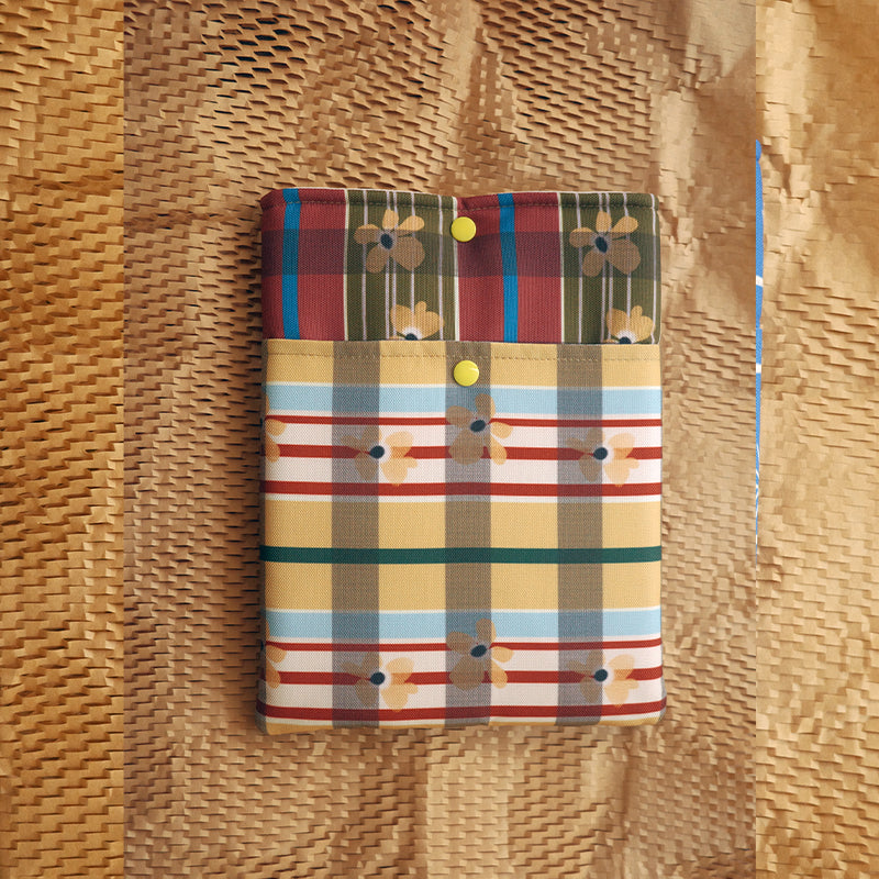 Book Sleeve - Plum Lime