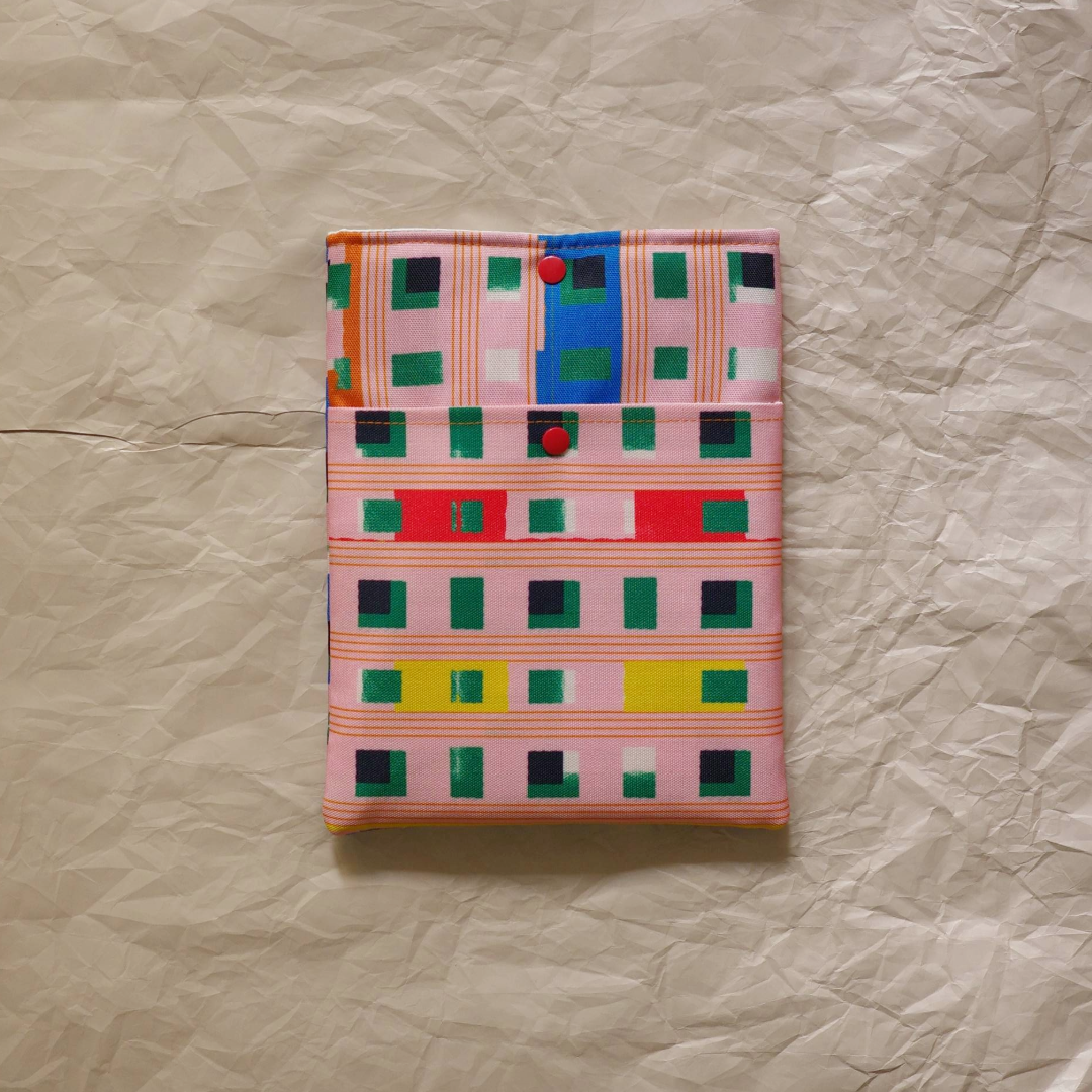 Book Sleeve - Plaid Mix