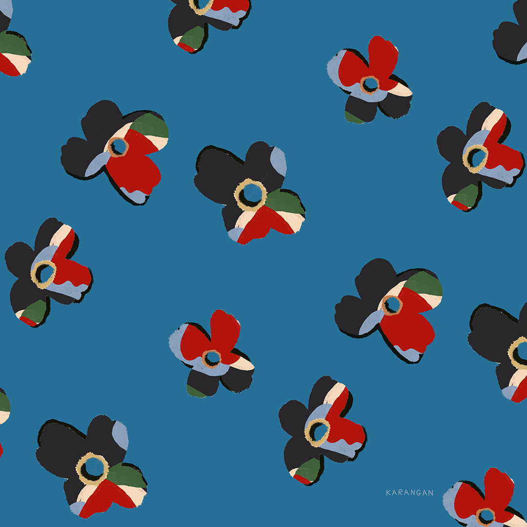 Mini Scarf/Bandana - Kembang