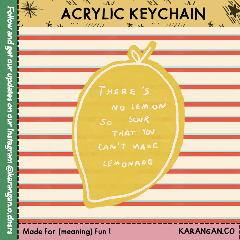Keychain - Lemonade