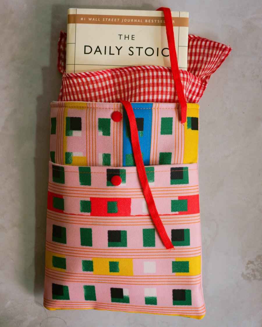 Book Sleeve - Plaid Mix