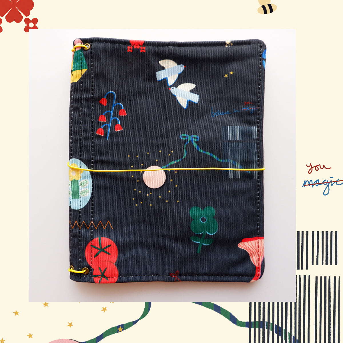 Traveler's Notebook Cover -  Living Things