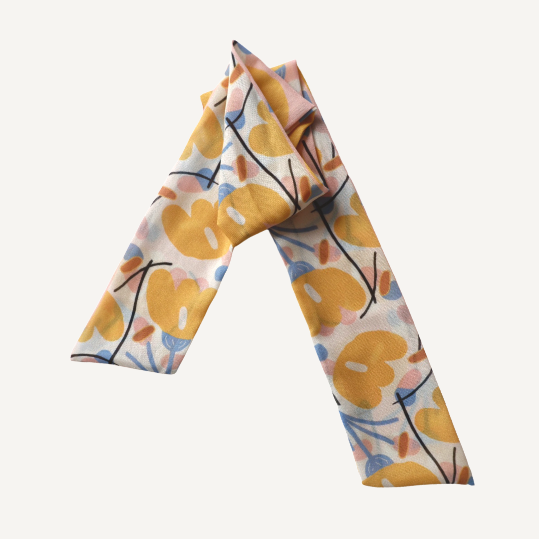 Skinny Scarf (Twilly) - Iris