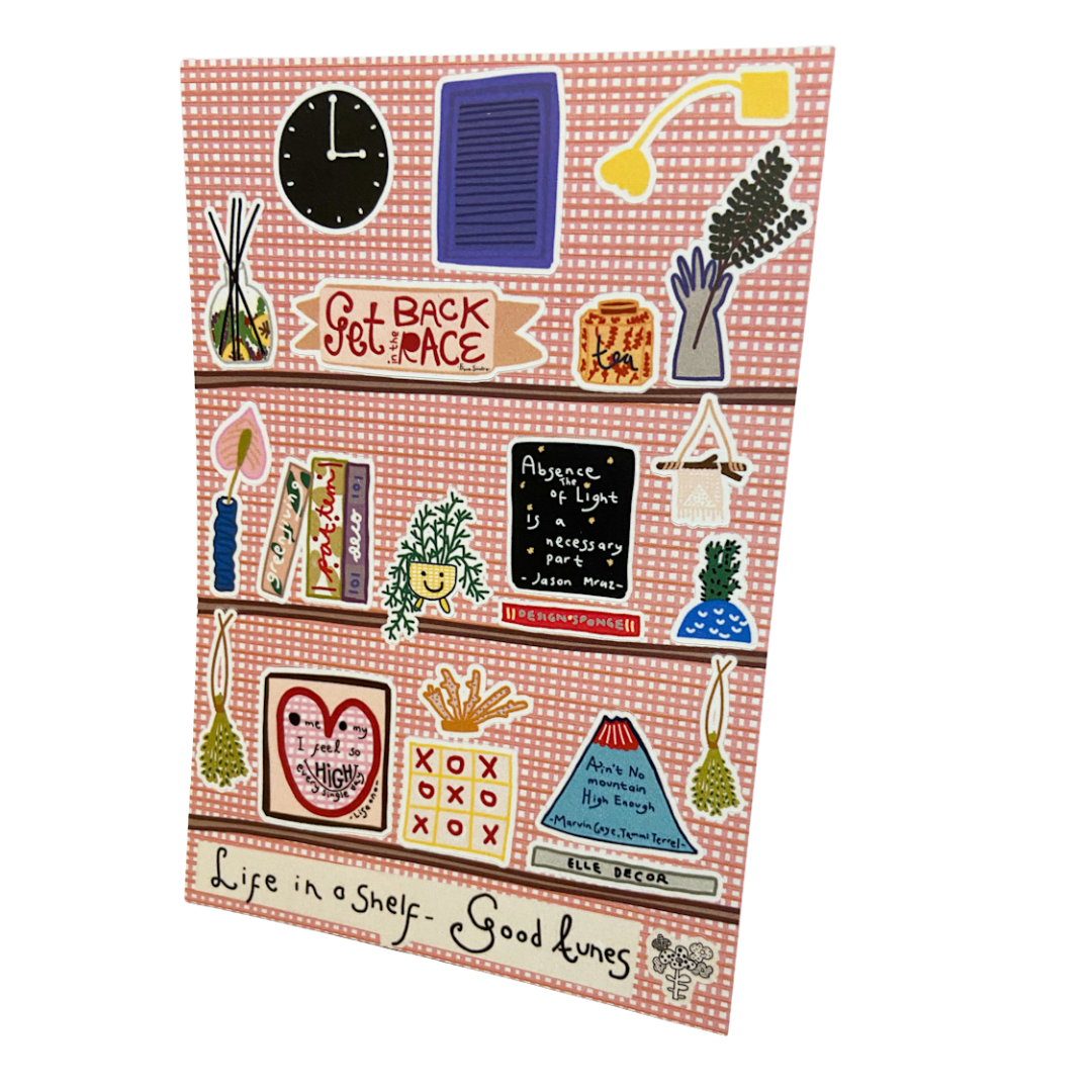 Life in a Shelf - Good Tunes Ep.1 Sticker Set