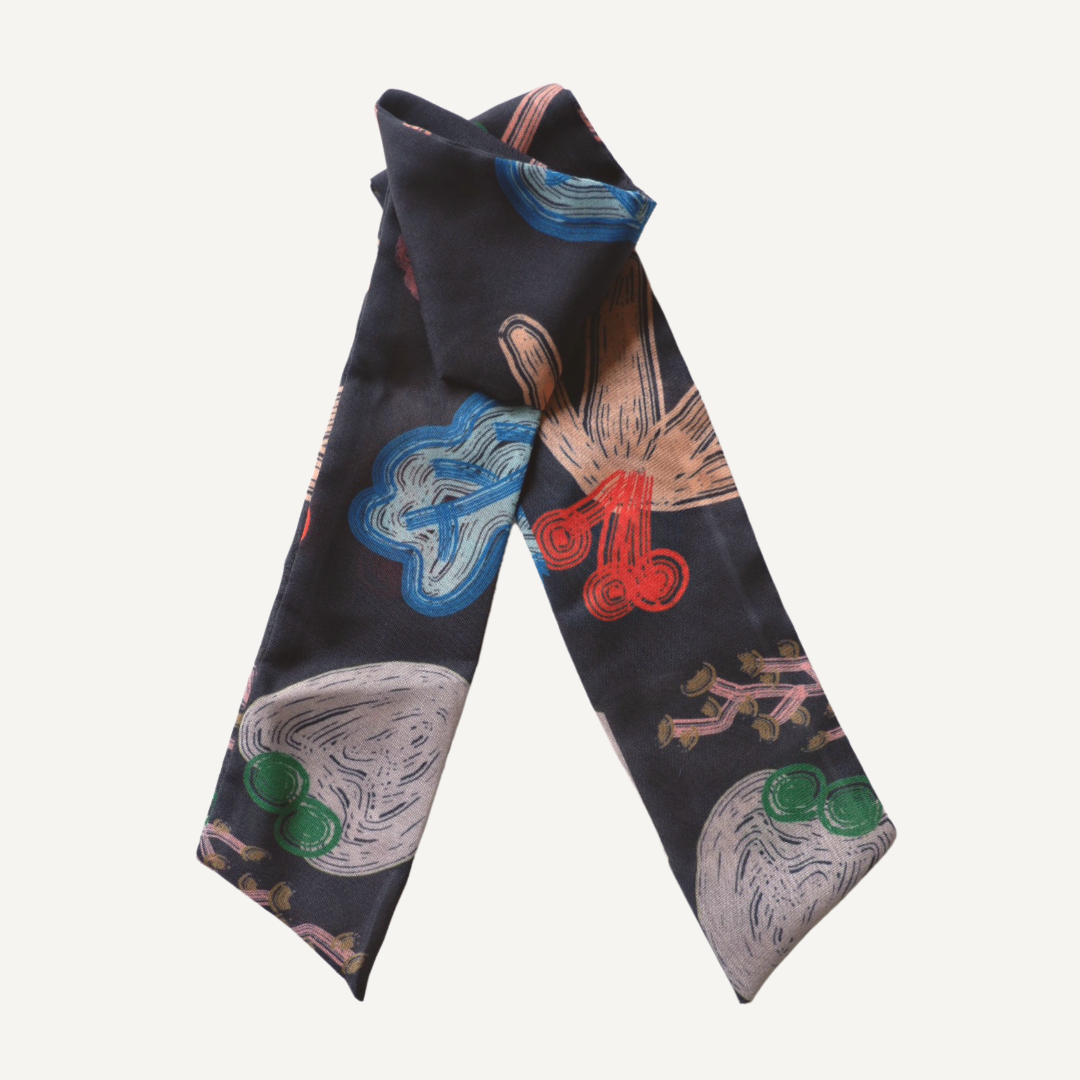 Skinny Scarf (Twilly) - Misty