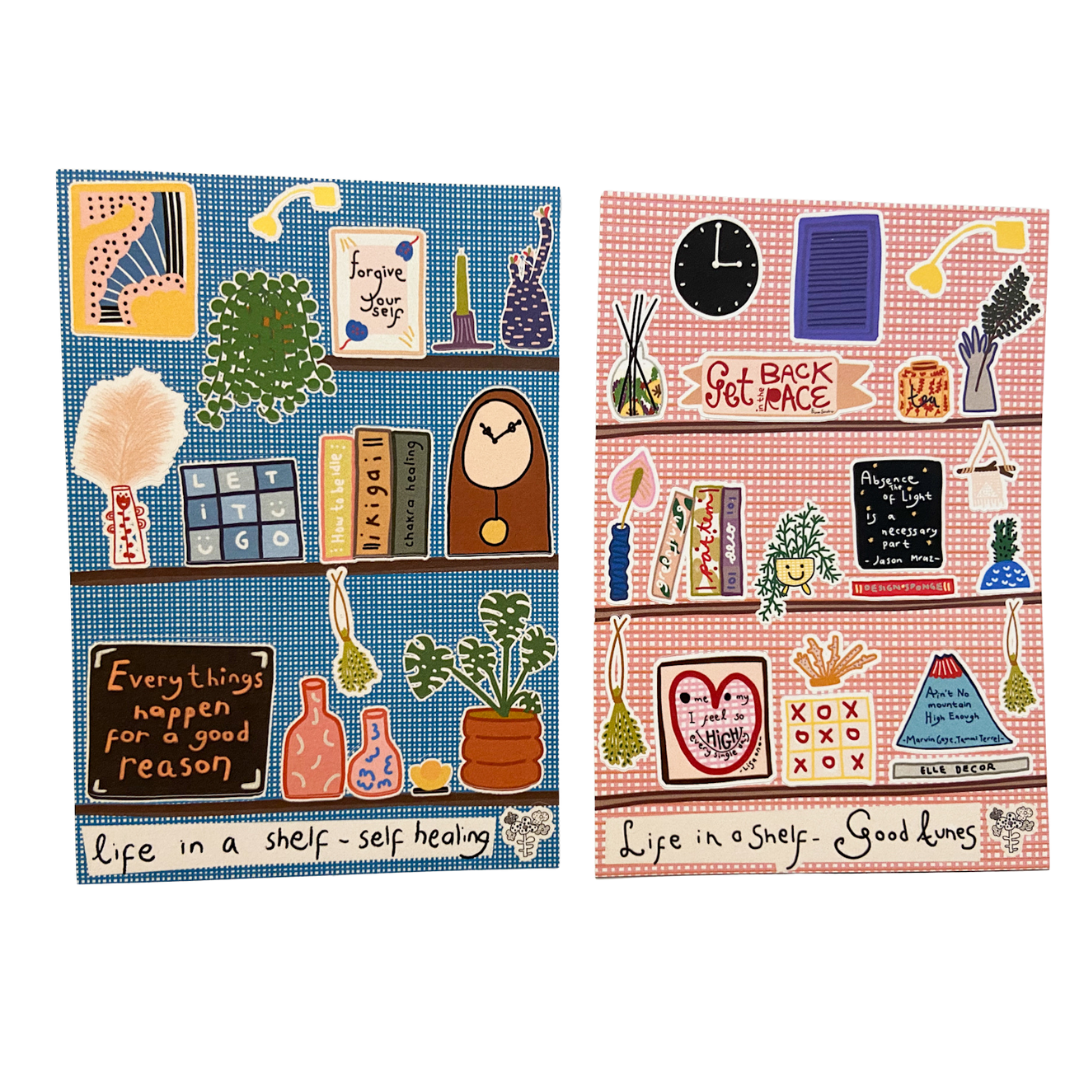 Life in a Shelf - Self Healing Ep.1 Sticker Set