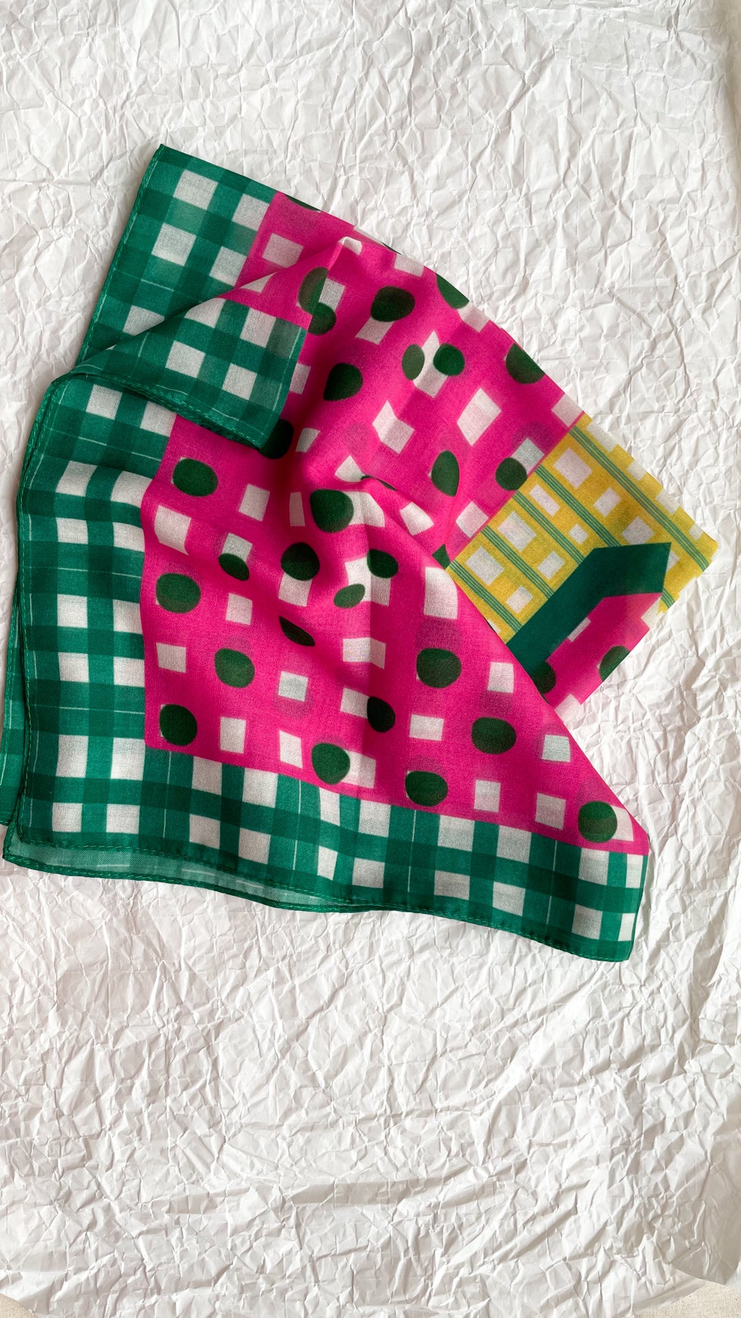 Mini Scarf/Bandana - Letter