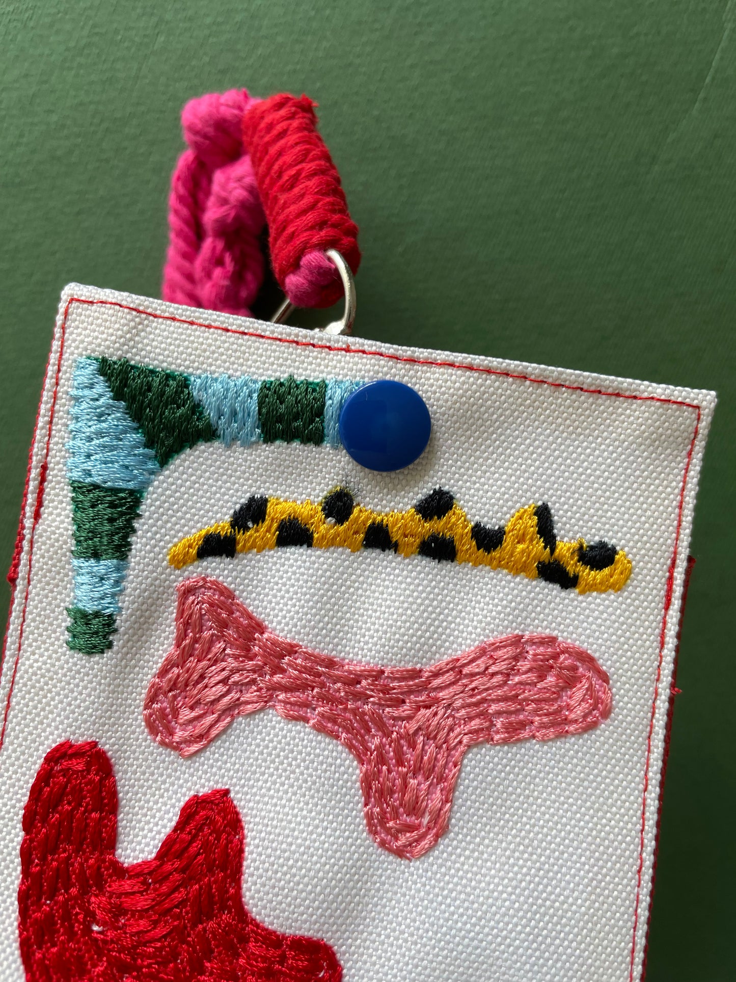 Embroidery Card Holder - Abshapes