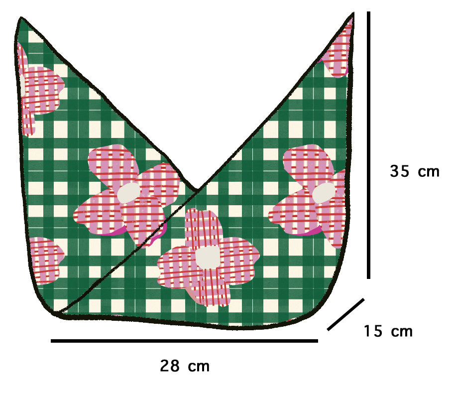 Bento Bag - Green Grass