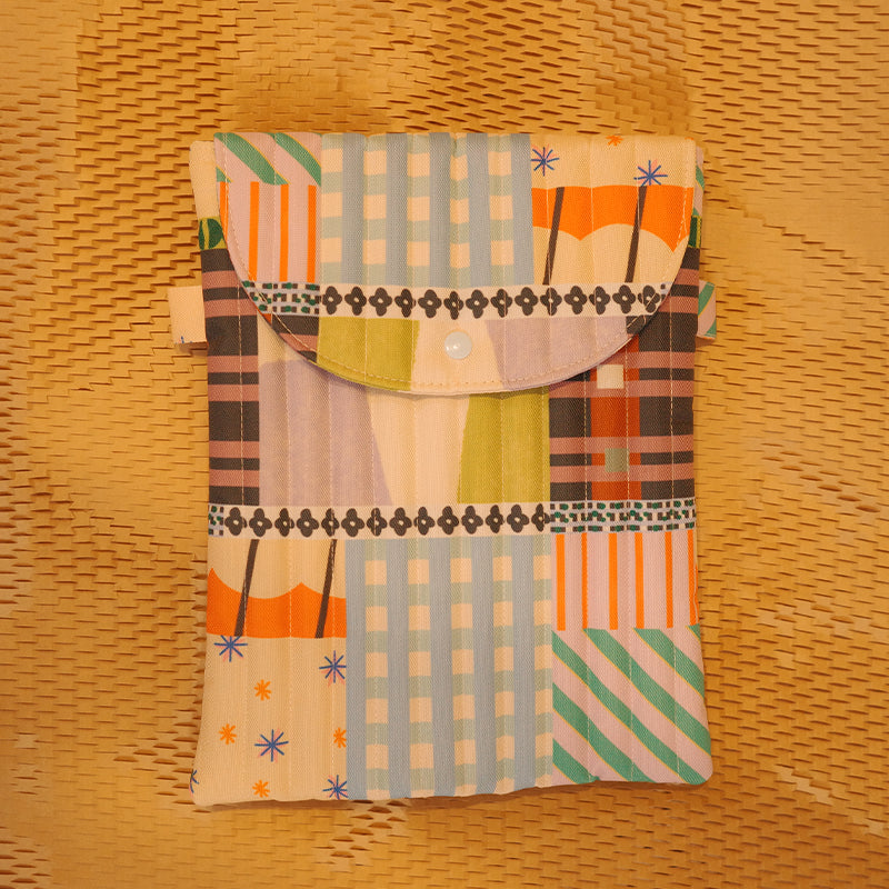 Ipad / Tablet Sleeve - Mix Pattern (Violet)