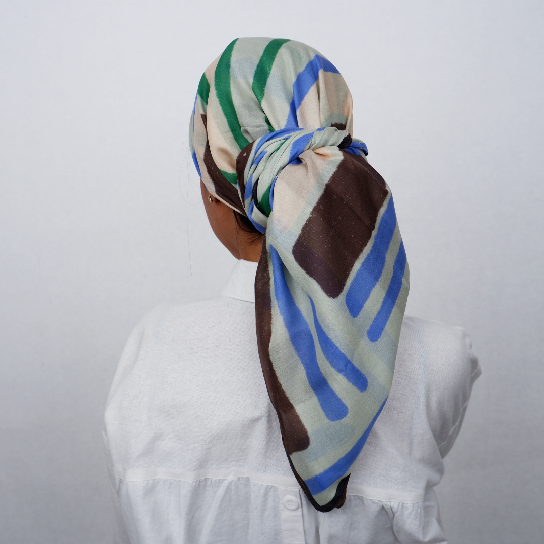 Big Scarf  - Retro Stripes (Pre-order)