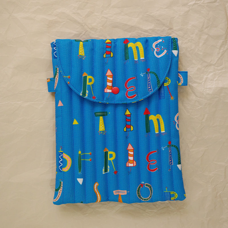 Ipad / Tablet Sleeve - Blue STF