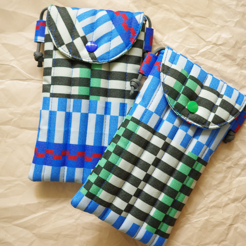 Phone Sleeve - Stripe Blu