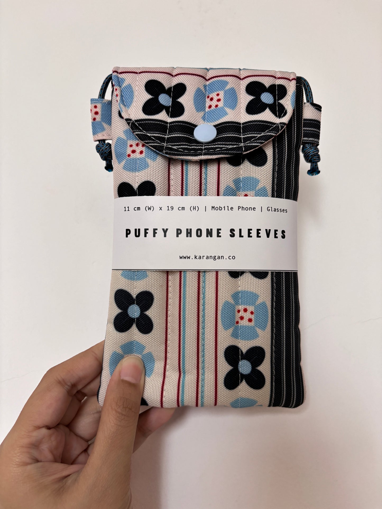 Phone Sleeve - Petal Blue