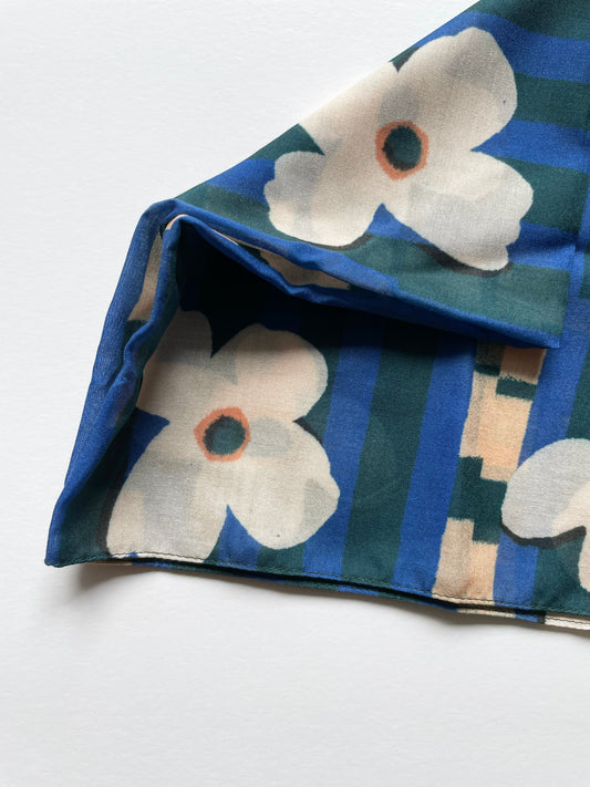 Mini Scarf/Bandana - Stripe Bluey