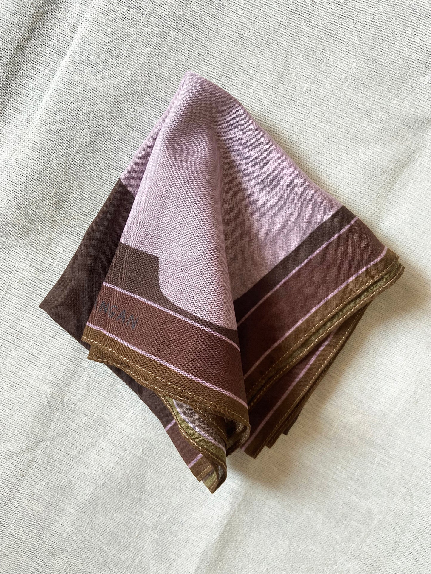 Big Scarf - Lilac Brown (Pre-Order)