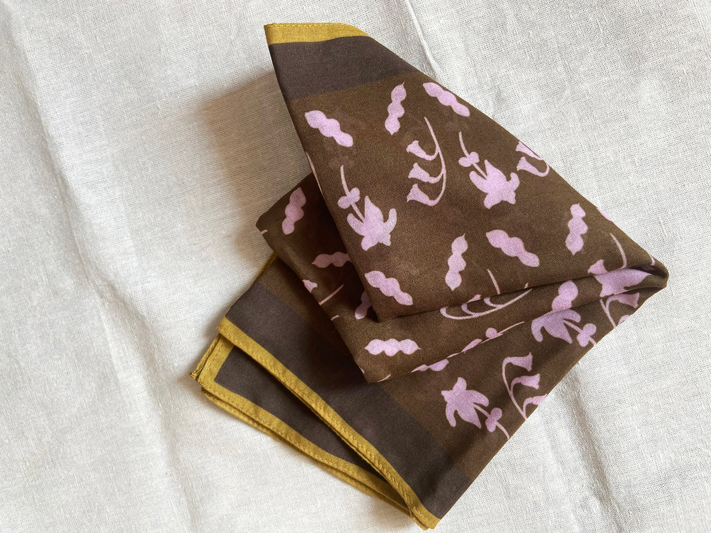 Mini Scarf/Bandana - Lilac garden (Pre-order)