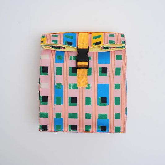 Fold Lunch Bag  - Mix Plaid
