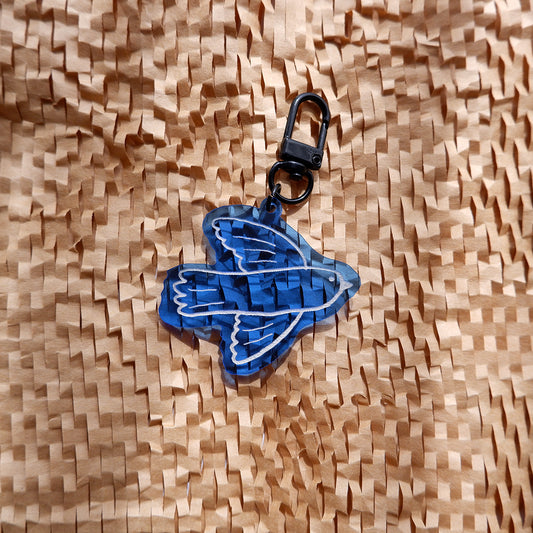 Keychain - Blue Bird