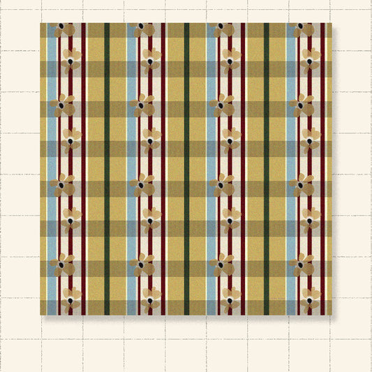 Big Scarf - Stripes Lime (Pre-Order)