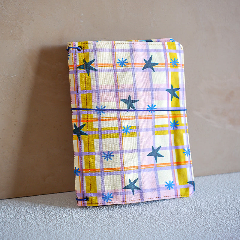 Traveler's Notebook Cover -  Stripey Star