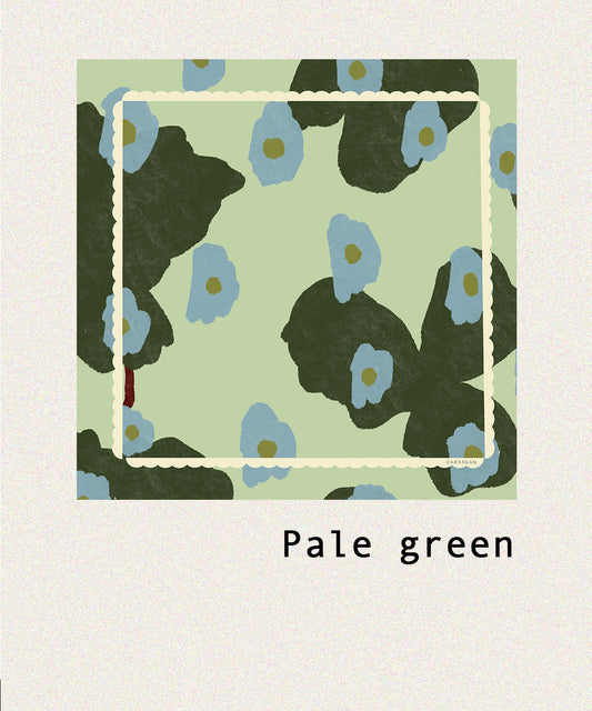 Big Scarf - Pale Green